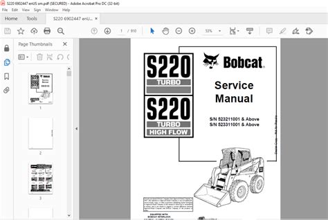 bobcat s220 turbo|bobcat s220 operators manual pdf.